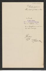 k.k. naturhistorisches Hofmuseum, Intendanzakten 1885-1896 (Hauer), Aktenzahl Z.553/1891, Seite 2